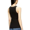t-anki-od Slim ribbad linne med metalliskt Oval D t-anki-od Slim ribbad linne med metalliskt Oval D