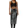 t-bils-dev Tulle-linne med sliten jersey t-bils-dev Tulle-linne med sliten jersey