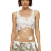 t-bils-dev Tulle-linne med sliten jersey t-bils-dev Tulle-linne med sliten jersey