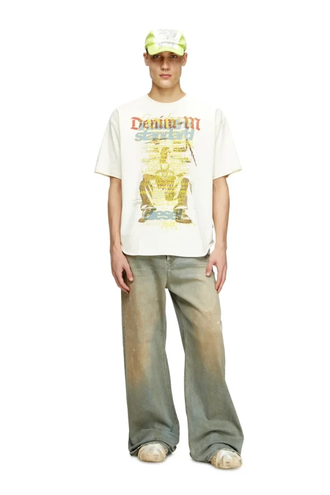 t-bix-aa T-shirt med textutskrift t-bix-aa T-shirt med textutskrift