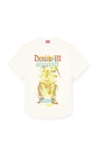 t-bix-aa T-shirt med textutskrift