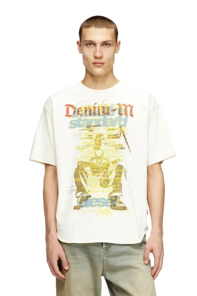 t-bix-aa T-shirt med textutskrift t-bix-aa T-shirt med textutskrift