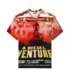 t-boxt-adventure T-shirt med Diesel-filmtryck t-boxt-adventure T-shirt med Diesel-filmtryck
