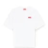 t-boxt-bisk Bomullst-shirt med Diesel Biscotto-tryck t-boxt-bisk Bomullst-shirt med Diesel Biscotto-tryck