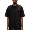 t-boxt-bisk Bomullst-shirt med Diesel Biscotto-tryck t-boxt-bisk Bomullst-shirt med Diesel Biscotto-tryck