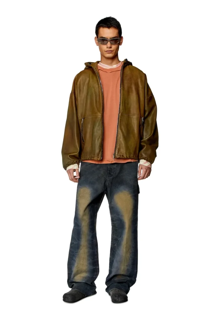 t-boxt-dbl T-shirt med sliten peel-off-effekt t-boxt-dbl T-shirt med sliten peel-off-effekt