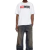 t-boxt-div T-shirt med Diesel-patchlogotyp t-boxt-div T-shirt med Diesel-patchlogotyp