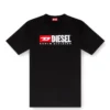 t-boxt-div T-shirt med Diesel-patchlogotyp t-boxt-div T-shirt med Diesel-patchlogotyp