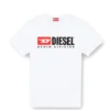 t-boxt-div T-shirt med Diesel-patchlogotyp t-boxt-div T-shirt med Diesel-patchlogotyp
