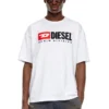 t-boxt-div T-shirt med Diesel-patchlogotyp t-boxt-div T-shirt med Diesel-patchlogotyp