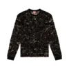 t-boxt-ls-devor T-shirt i tyll med sliten jersey t-boxt-ls-devor T-shirt i tyll med sliten jersey