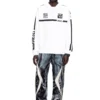 t-boxt-ls-hood-rib Hoodie-T-shirt med kontrastgrafik t-boxt-ls-hood-rib Hoodie-T-shirt med kontrastgrafik