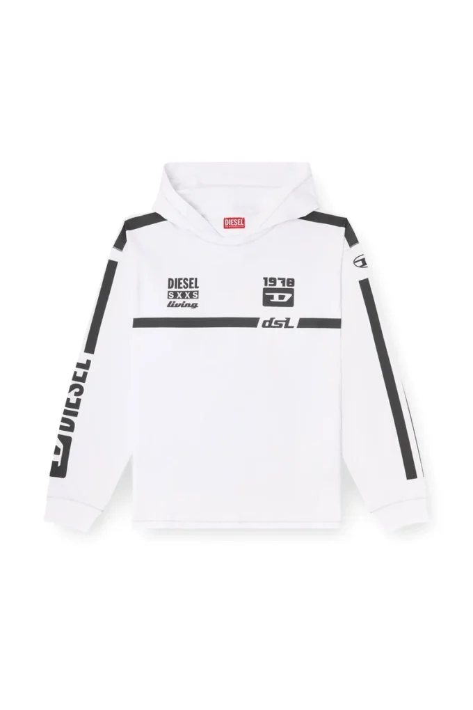 t-boxt-ls-hood-rib Hoodie-T-shirt med kontrastgrafik t-boxt-ls-hood-rib Hoodie-T-shirt med kontrastgrafik