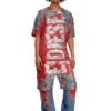 t-boxt-peel Logo-T-shirt i sliten jersey t-boxt-peel Logo-T-shirt i sliten jersey