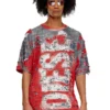 t-boxt-peel Logo-T-shirt i sliten jersey t-boxt-peel Logo-T-shirt i sliten jersey