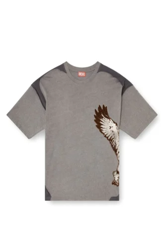 t-boxt-peeloff Peel-off T-shirt med örnmotiv
