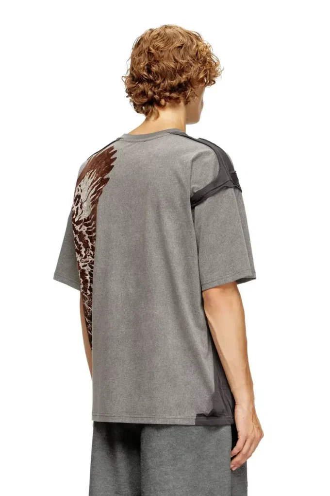 t-boxt-peeloff Peel-off T-shirt med örnmotiv t-boxt-peeloff Peel-off T-shirt med örnmotiv