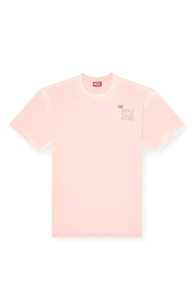 t-boxt-t10 T-shirt med svärdtryck t-boxt-t10 T-shirt med svärdtryck