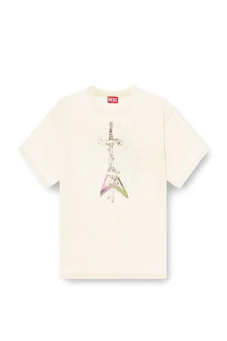 t-boxt-t18 T-shirt med svärdtryck