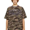 t-boxt-t22 Camo T-shirt med camo-logotyp t-boxt-t22 Camo T-shirt med camo-logotyp