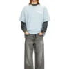 t-boxt-t23 Bomullst-shirt med grafiskt tryck t-boxt-t23 Bomullst-shirt med grafiskt tryck