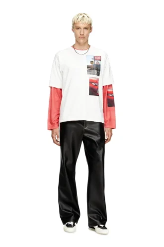 t-boxt-t3 T-shirt med logotypfotopatchar