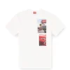 t-boxt-t3 T-shirt med logotypfotopatchar t-boxt-t3 T-shirt med logotypfotopatchar