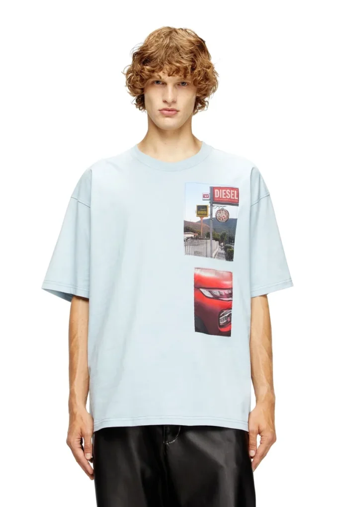 t-boxt-t3 T-shirt med logotypfotopatchar t-boxt-t3 T-shirt med logotypfotopatchar