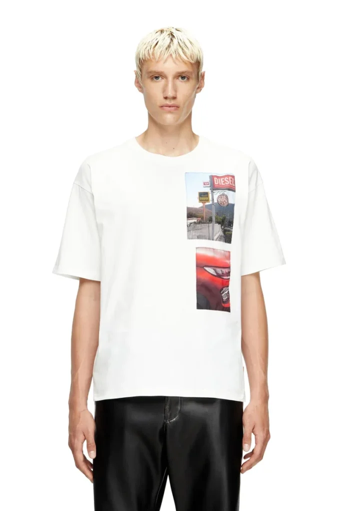 t-boxt-t3 T-shirt med logotypfotopatchar t-boxt-t3 T-shirt med logotypfotopatchar