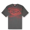 t-boxt-t5 Bomullst-shirt med Oval D-tryck t-boxt-t5 Bomullst-shirt med Oval D-tryck
