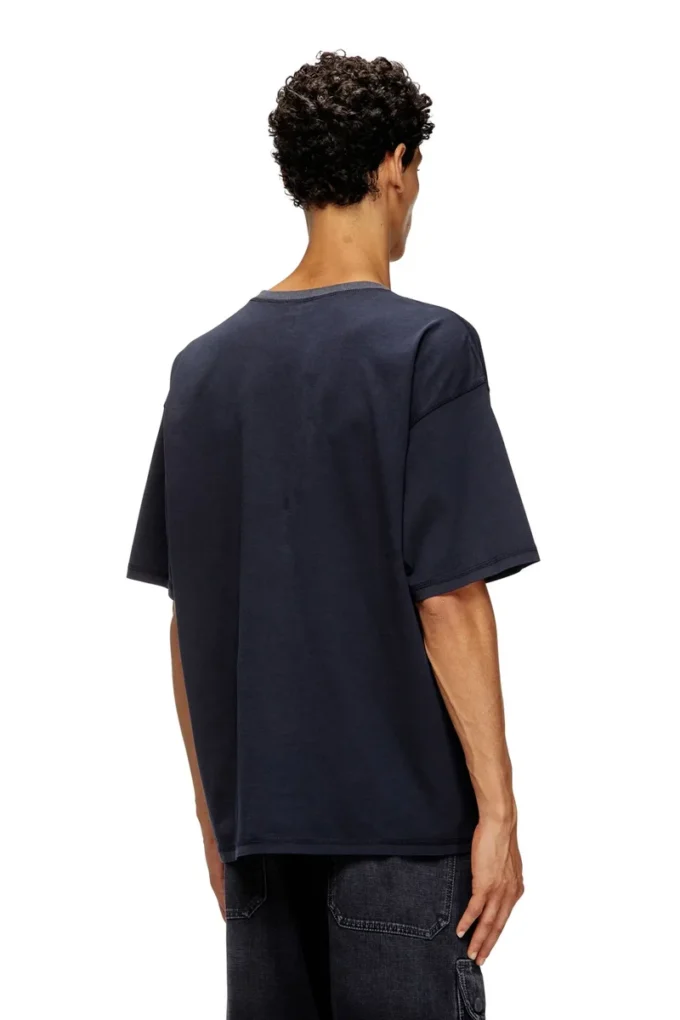 t-boxt-t5 Bomullst-shirt med Oval D-tryck t-boxt-t5 Bomullst-shirt med Oval D-tryck