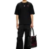 t-boxt-t6 T-shirt med röd oval D t-boxt-t6 T-shirt med röd oval D