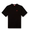 t-boxt-t6 T-shirt med röd oval D t-boxt-t6 T-shirt med röd oval D