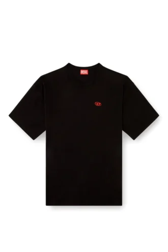 t-boxt-t6 T-shirt med röd oval D