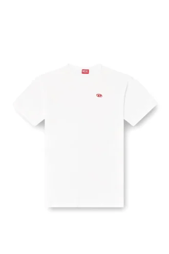 t-boxt-t6 T-shirt med röd oval D