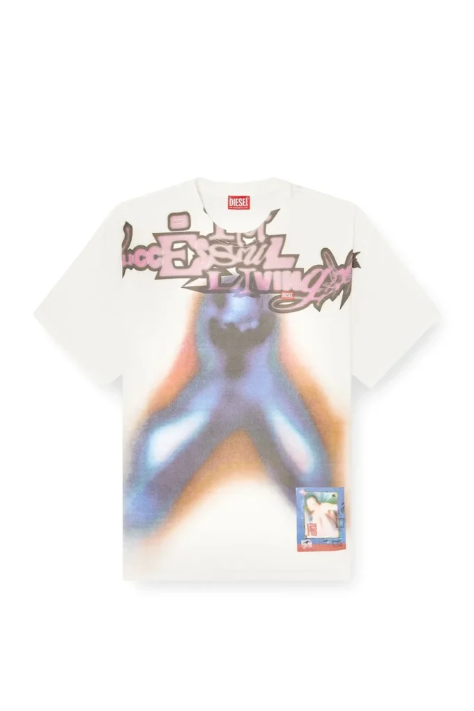 t-boxt-v13 Avslappnad bomullst-shirt med digitalt tryck t-boxt-v13 Avslappnad bomullst-shirt med digitalt tryck