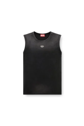 t-brico-new Faded tank top med utskuren oval D