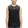 t-brico-new Faded tank top med utskuren oval D