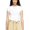 t-bunny-tail T-shirt med knytband t-bunny-tail T-shirt med knytband