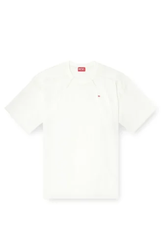t-crahor-boxt-t1 Bomullst-shirt med mikrobroderi