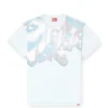t-gaspard-ihbj T-shirt med blekt grafiskt tryck