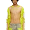 t-hassan-ls-a Långärmad nylon-T-shirt med textutskrift t-hassan-ls-a Långärmad nylon-T-shirt med textutskrift