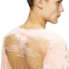 t-hassan-ls-a Långärmad nylon-T-shirt med textutskrift t-hassan-ls-a Långärmad nylon-T-shirt med textutskrift