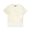 t-inlay Nylon-T-shirt med heraldiskt tryck t-inlay Nylon-T-shirt med heraldiskt tryck