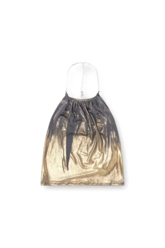 t-ireni Jersey-top med draperad halsringning