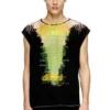 t-isak-a Ärmlös T-shirt med textutskrift t-isak-a Ärmlös T-shirt med textutskrift