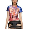 t-jodie T-shirt med skrynklig Diesel-filmtryck