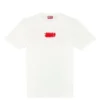 t-just-n4 T-shirt med logotyp i ekologisk bomull t-just-n4 T-shirt med logotyp i ekologisk bomull