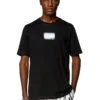t-just-n4 T-shirt med logotyp i ekologisk bomull t-just-n4 T-shirt med logotyp i ekologisk bomull