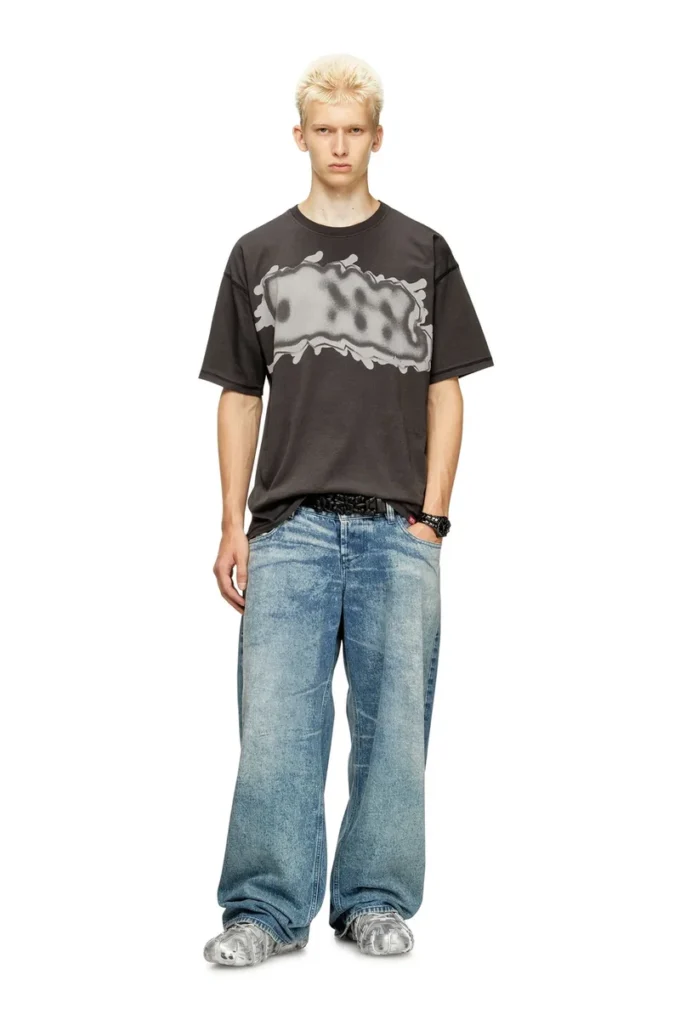 t-leonard-ihbj T-shirt med graffititryck t-leonard-ihbj T-shirt med graffititryck